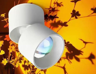 Sunset Light Background Wall Open-mounted Non-falling Spotlight