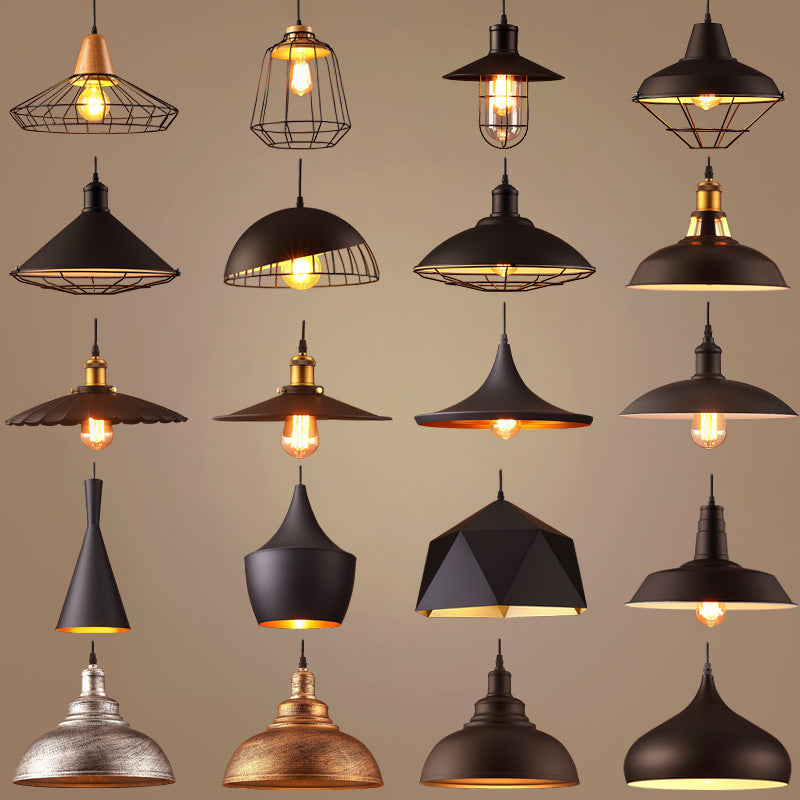 Vintage Iron Chandeliers